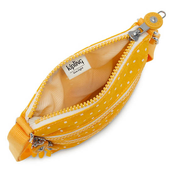 Yellow Kipling Alvar Extra Small Printed Mini Bag | 025473KER