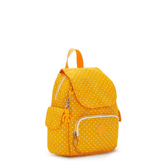 Yellow Kipling City Pack Mini Printed Accessories | 729014QAD