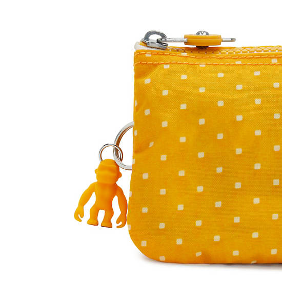 Yellow Kipling Creativity Large Printed Pouches | 019523VYS