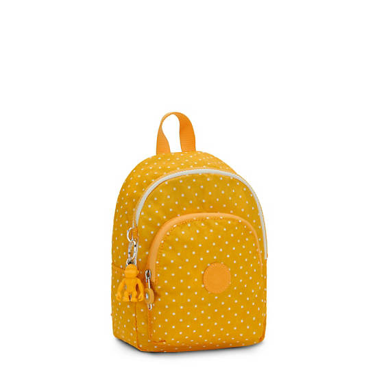 Yellow Kipling Curtis Compact Printed Convertible Backpacks | 902387XHB