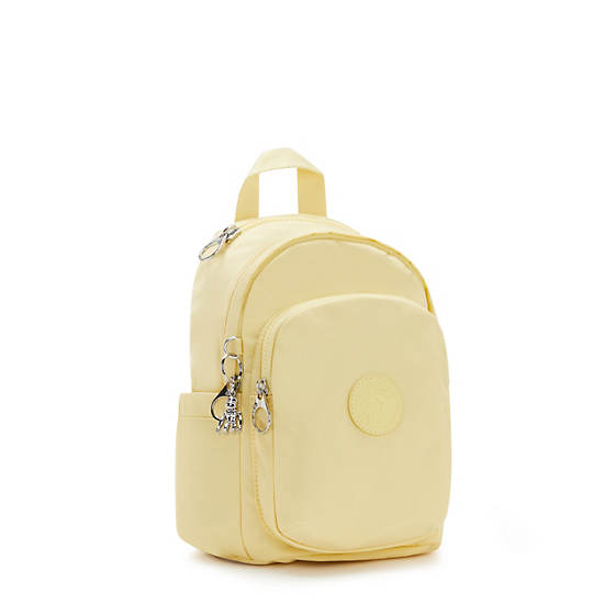 Yellow Kipling Delia Mini Backpacks | 896534WVS