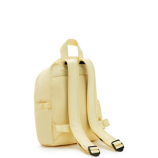 Yellow Kipling Delia Mini Backpacks | 896534WVS