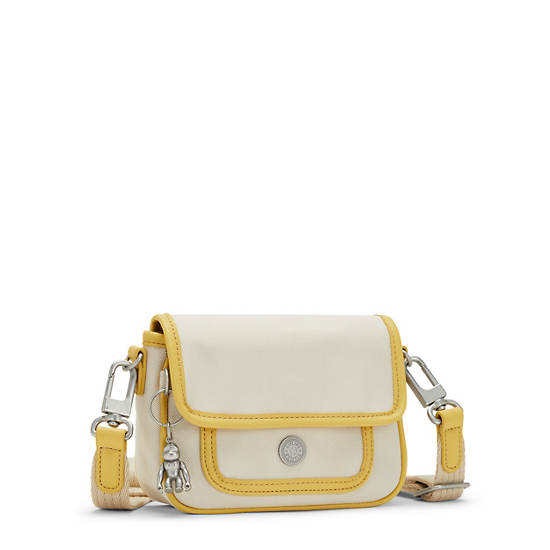 Yellow Kipling Inaki Small Crossbody Handbag | 947162GIY