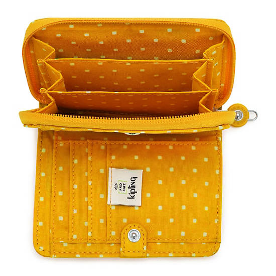 Yellow Kipling Money Love Printed Small Accessories | 642710CJF