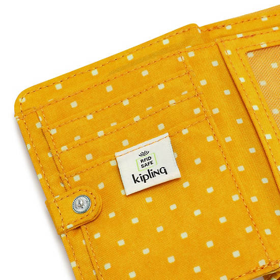 Yellow Kipling Money Love Printed Small Accessories | 642710CJF