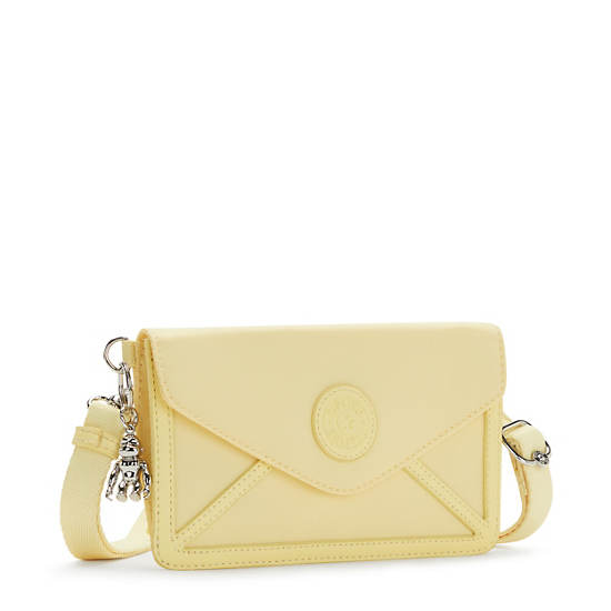 Yellow Kipling New Lelio Crossbody Bags | 293716VMK