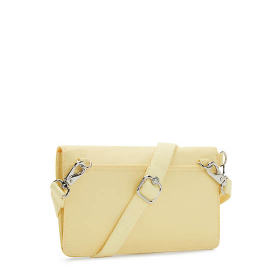 Yellow Kipling New Lelio Crossbody Bags | 293716VMK