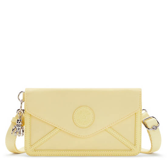 Yellow Kipling New Lelio Crossbody Bags | 293716VMK