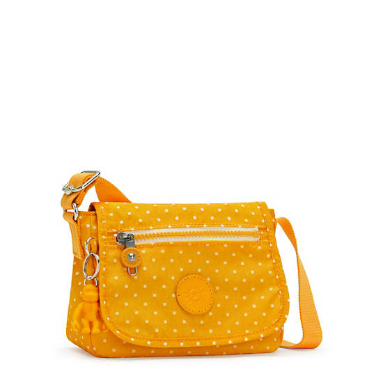 Yellow Kipling Sabian Classic Printed Crossbody Mini Bag | 259160RDG