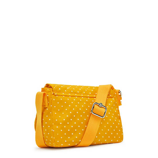 Yellow Kipling Sabian Classic Printed Crossbody Mini Bag | 259160RDG