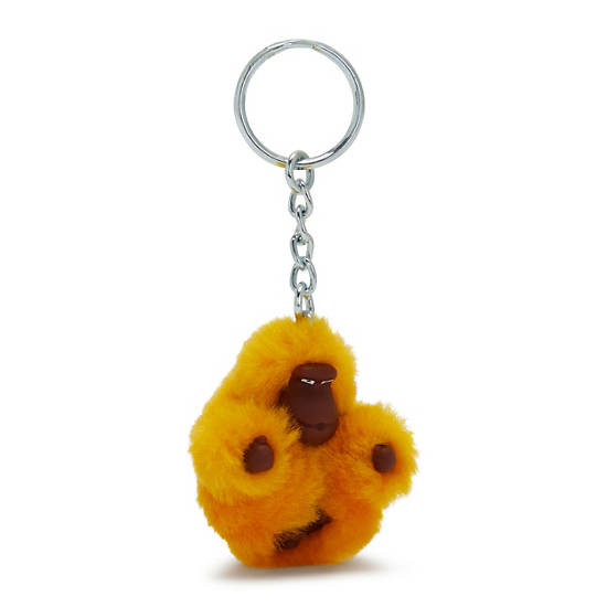 Yellow Kipling Sven Extra Small Monkey Keychain Accessories | 413702YFB